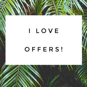 Feel free to make an offer!!!